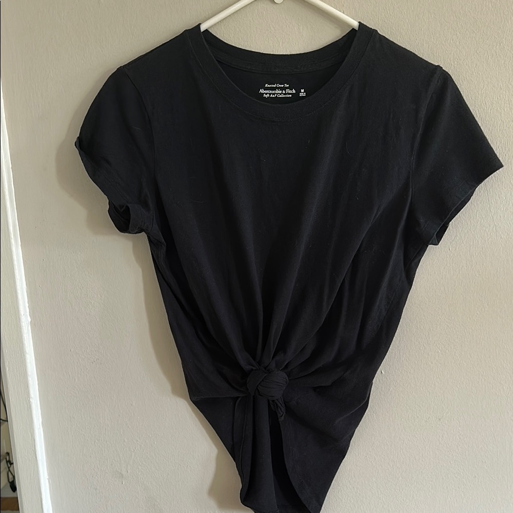 Black Knot Front Women's Top